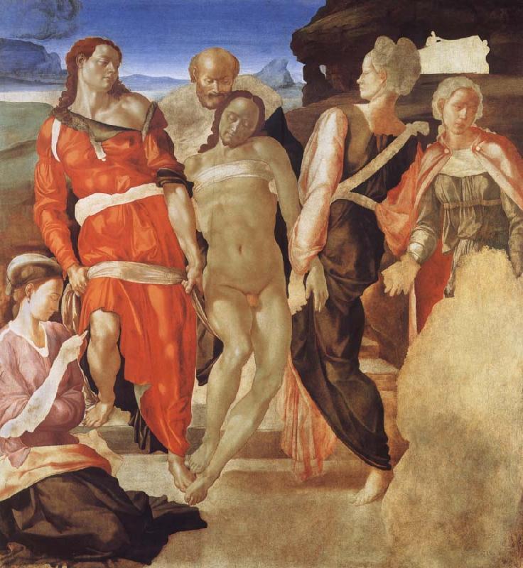 Michelangelo Buonarroti The Entombment oil painting picture